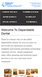 Mobile Screenshot of dependabledental.biz